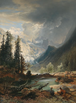 Near Gumpen in the Gosau