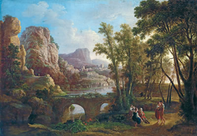 Wide landscape with a pastoral idyll by Agostino Aglio Sr - Auction record, sale price, and art valuation. Compare with similar artists and explore comparable artworks.