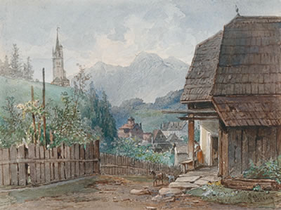 A motif from Eisenerz in Styria