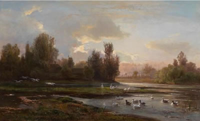 Ducks on the Pond