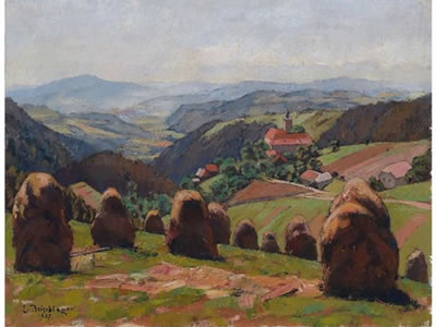 "Landscape in the Mühlviertel"
