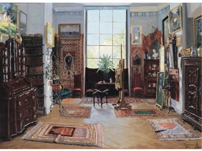 View of an Artist's Studio