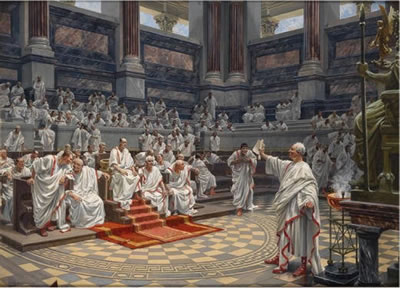 Ciceros Speech Attacking Catilina in the Roman Senate
