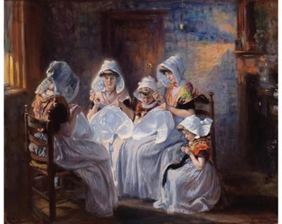 The Embroiderers "Les brodeuses"