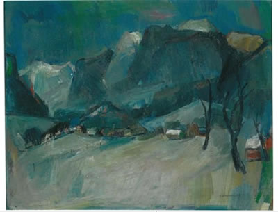 Landscape in Vorarlberg