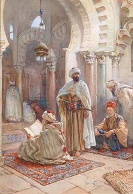 View of a Mosque by Giuseppe Carosi - Auction record, sale price, and art valuation. Compare with similar artists and explore comparable artworks.