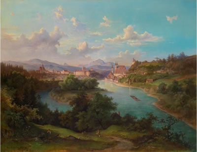 Sample artwork by Heinrich Carl Schubert (1827 - 1897), known for larger-than-life portraits and versatility in style and subject matter. - View similar artists and auction records