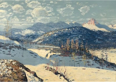 View of the area around Cortina d'Ampezzo by Carlo Costantino Tagliabue - Auction record, sale price, and art valuation. Compare with similar artists and explore comparable artworks.