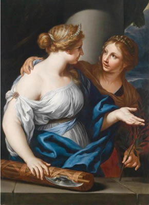 An allegory of Justice and Peace