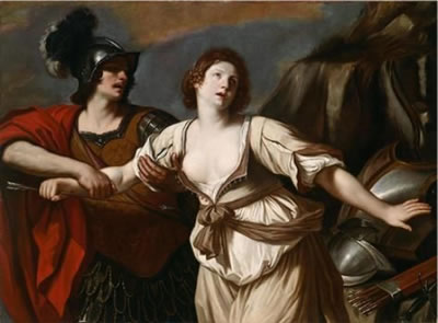 Rinaldo Restraining Armida from Wounding Herself with an Arrow