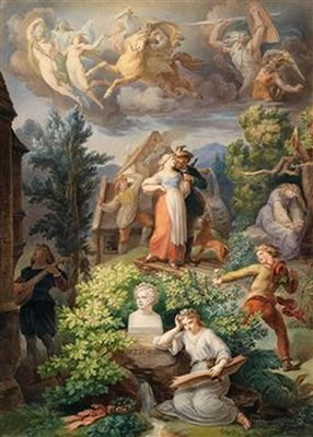 Die Verschworenen von Schubert" (a musical comedy by Franz Schubert) by Karl Joseph Geiger - Auction record, sale price, and art valuation. Compare with similar artists and explore comparable artworks.