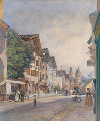Sample artwork by Rudolf Bernt (1844 - 1914), known for painting - View similar artists and auction records