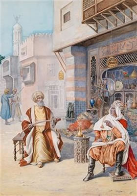 A street store in the Orient