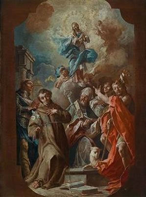 The Immaculate Conception appearing to St. Anthony of Padua