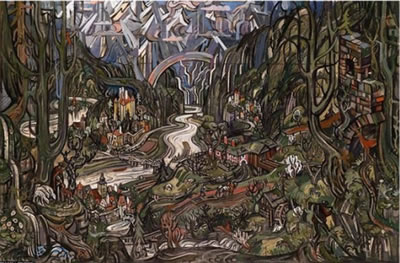 "Mountain Landscape" by Reinhold Klaus - Auction record, sale price, and art valuation. Compare with similar artists and explore comparable artworks.