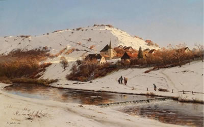 Sample artwork by Rudolph Heinrich Schuster (1848 - 1902), known for painting and illustration - View similar artists and auction records