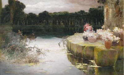 Twilight in the Pontine Marshes