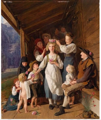 The Bridesmaid (Die Kranzljungfer)
