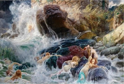 Achille's Grave ("La Tomba di Achille") by Adolf Hiremy-Hirschl - Auction record, sale price, and art valuation. Compare with similar artists and explore comparable artworks.