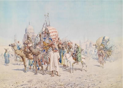 The Caravan under Attack by Henrik August Ankarcrona - Auction record, sale price, and art valuation. Compare with similar artists and explore comparable artworks.