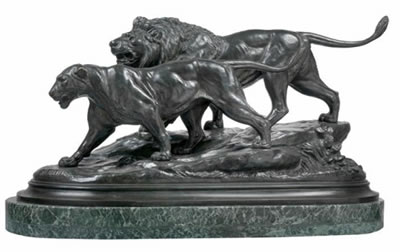 Lion and Lioness