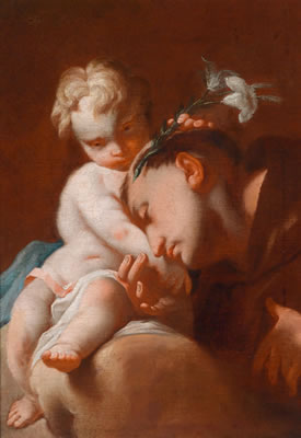 Saint Anthony and the Christ Child