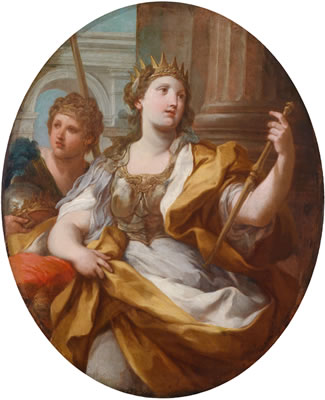 An Allegory of Justice; and an Allegory of Fortitude