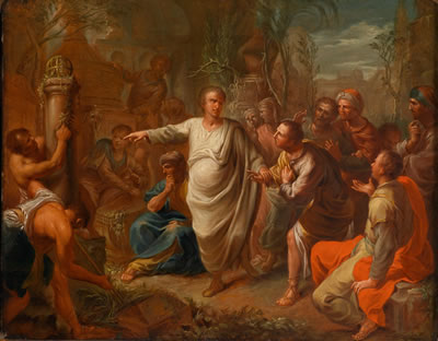 Cicero discovering the grave of Archimedes