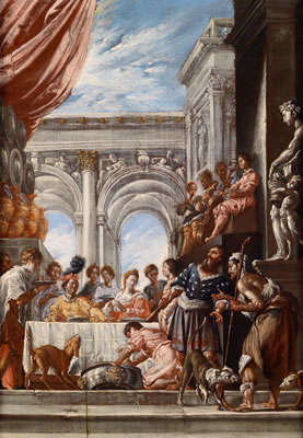 The parable of the rich man and Lazarus