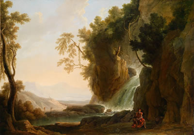 Southern landscape with an waterfall by Johann Heinrich Wust - Auction record, sale price, and art valuation. Compare with similar artists and explore comparable artworks.