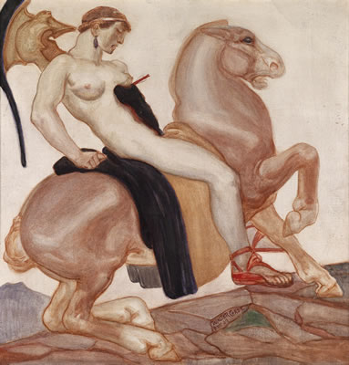 Sample artwork by Walter Corde (1876 - 1944), known for painting - View similar artists and auction records