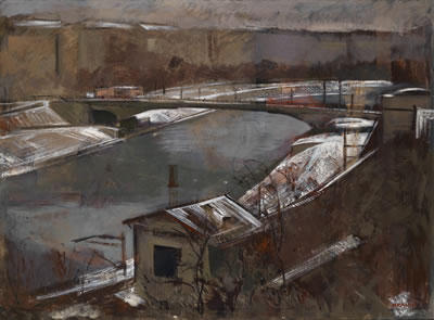 Danube Canal, Vienna by Heinrich Krause - Auction record, sale price, and art valuation. Compare with similar artists and explore comparable artworks.
