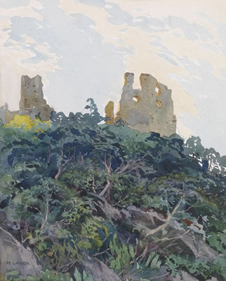 Sample artwork by Hubert Landa (1870 - 1938), known for painting - View similar artists and auction records