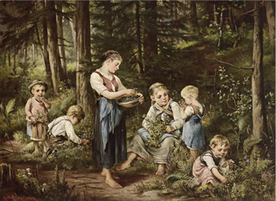 The Little Berry Pickers