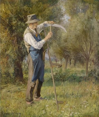 "The Reaper" by Othmar Ruzicka - Auction record, sale price, and art valuation. Compare with similar artists and explore comparable artworks.
