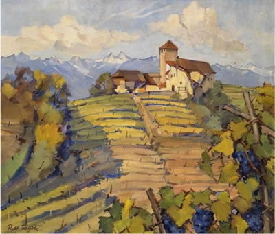 Sample artwork by Rolf Regele (1899 - 1987), known for painting - View similar artists and auction records