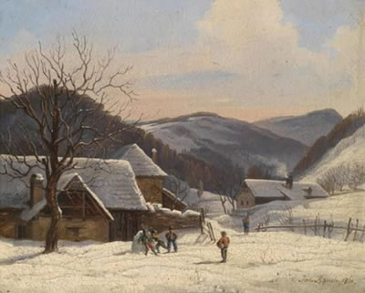 Sample artwork by Johann Josef Rauch (1803/1805 - 1868), known for paintings - View similar artists and auction records