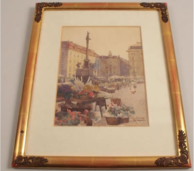 Sample artwork by Franz Hoffelner (1875 - 1936), known for painting - View similar artists and auction records
