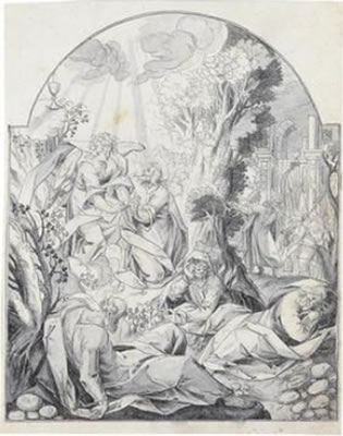 Christ on the Mount of Olives