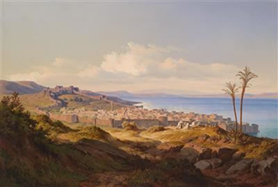 Sample artwork by Edmund Worndle von Adelsfried (1827 - 1906), known for landscape and still life painting - View similar artists and auction records