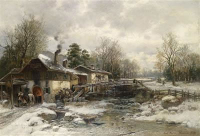 Smithy in Winter