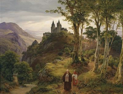 Sample artwork by Karl Friedrich Lessing (1808 - 1880), known for academic style history and landscape painting, teaching - View similar artists and auction records