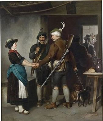 The Hunters' Leavetaking