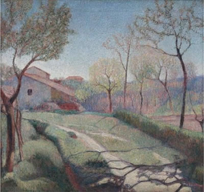 Primavera in Campagna (Spring landscape)