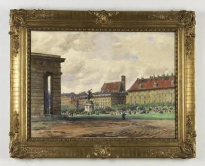 Der Heldenplatz in Wien