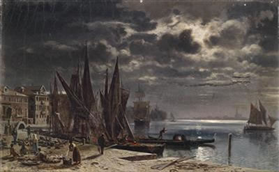 Moonlit Night in Venice