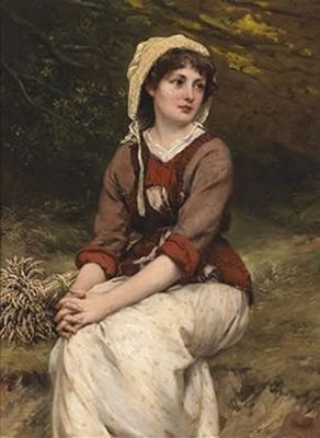 Resting at the harvest by William Oliver - Auction record, sale price, and art valuation. Compare with similar artists and explore comparable artworks.