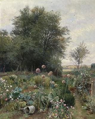 "Bauerngarten in Niederösterreich" (Farmhouse Garden in Lower Austria), according to old label on the reverse by Hugo Darnaut - Auction record, sale price, and art valuation. Compare with similar artists and explore comparable artworks.
