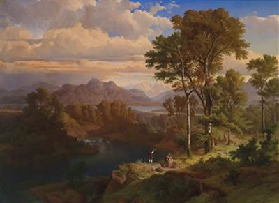 Mountain Landscape in Upper Bavaria