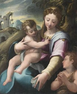 The Madonna and Child with the Infant Saint John